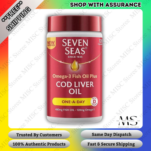 Seven seas omega cod liver - seven, omega-3