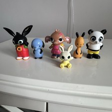 Bing Bunny & Friends 6 Figure  Set Sula, Pando, Amma , flop and Charlie