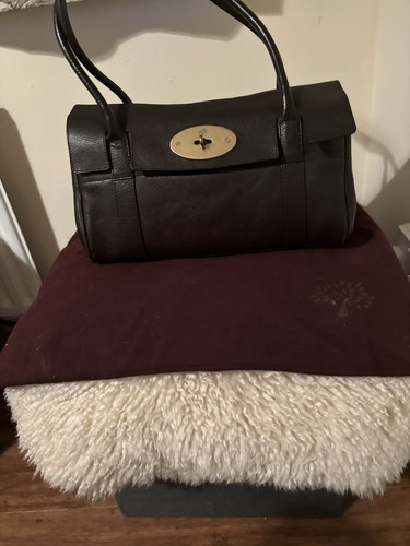 Mulberry bayswater leather - mulberry,