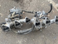 BMW E9 CS ORIGINAL TWIN ZENITH CARBS(35/40INAT)ON INLET MANIFOLDS / air box 
