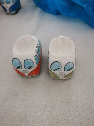 Campervan style egg cups - campervan,