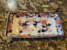 Mason Ironstone Tray in Mandalay Blue Pattern