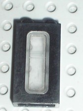 LEGO TRAIN Black window window