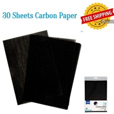 30 Sheets A4 Black Carbon