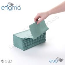 1ply Paper Hand Towels, Premium Quality, C Fold Interfold Green Bulk Job Lot 