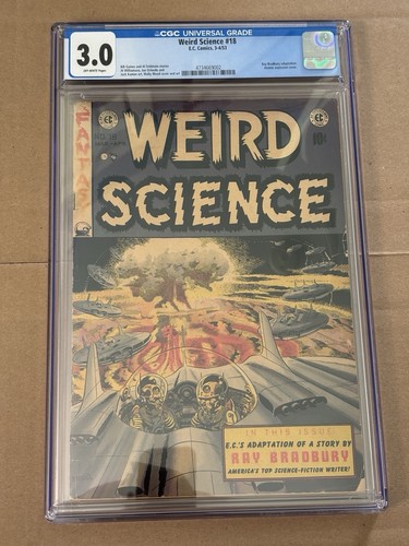 Weird science cgc 3 0 - #18,