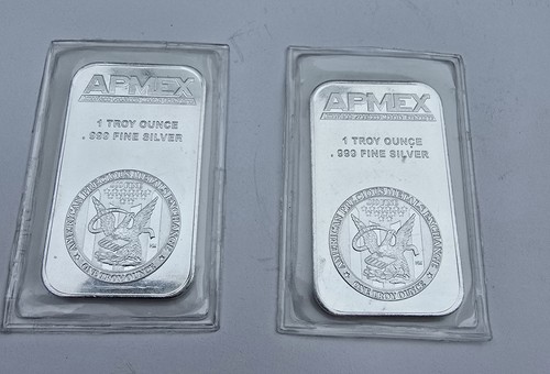 999 silver bullion bar - 1, oz