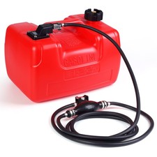 Marine Tank 3 Gallon Marine Tank Marine Boat Transfer Tank with 9.8ft Hose