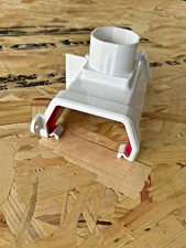 White Square Gutter & Downpipe