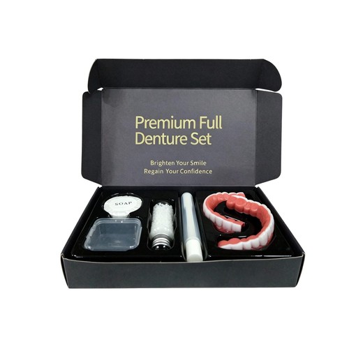 Premium silicone dentures - silicone, kit