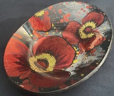 Decorative Poppy Bowl Designed