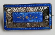 Marius Hammer Brooch Silver