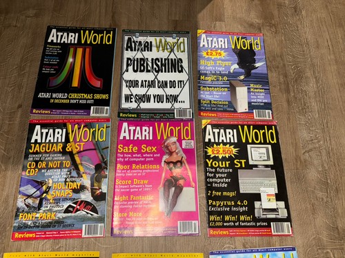 Atari world magazines - world,