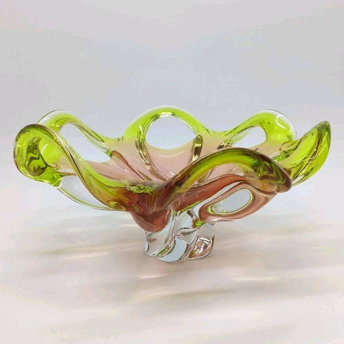 Vintage handblown czech - handblown,