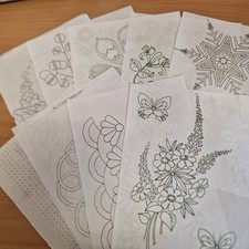 Iron On Embroidery Transfers
