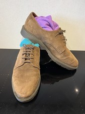 Saxone Derby Brown Suede Shoes