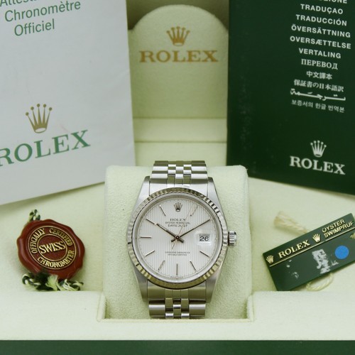 Rolex datejust 16234 - 36, silver
