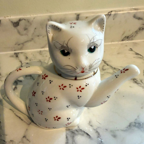Cat shaped ceramic - ceramic, 1-cup