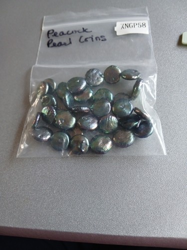 Peacock pearl crins - crins, 1mm