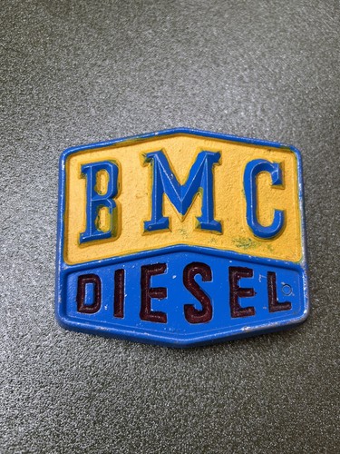 Bmc diesel badge bus coach - ,