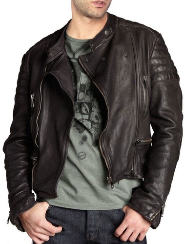 Men vintage brown - men's,