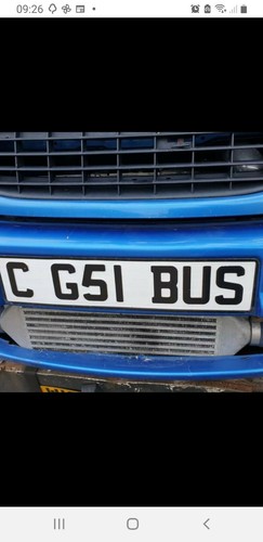 Cg51 bus number - bus, plate