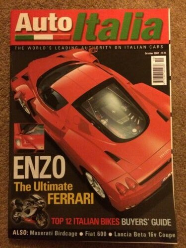 Auto italia october 2002 - italia,