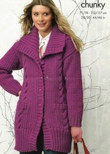 #219 LADIES CHUNKY CABLE