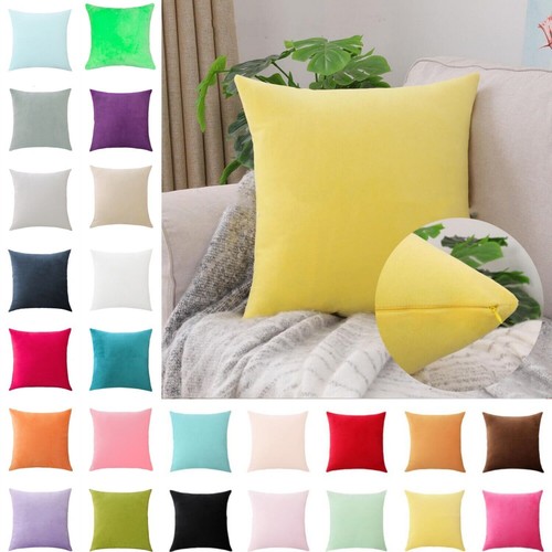 Plush soft large cushion cover - cushion,