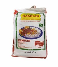 KAMRAN Naturally Superior Sella Rice Extra Long Grain 10kg Gluten & GMO Free