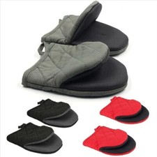 1Pair Short Oven Mitts Heat