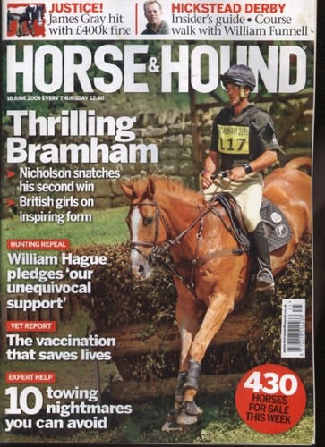 Horse hound magazine 18 - &,