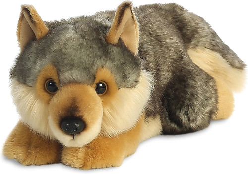 26264 miyoni wolf lying - ,,