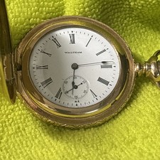 Vintage Waltham Hunters Case
