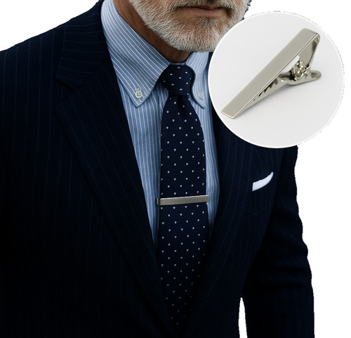 Men tie clip classic - men's,