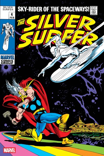 Silver surfer facsimile - surfer,
