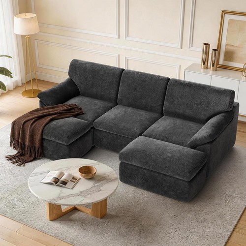 Seater modular sectional - 3+2,
