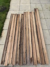 Antique Reclaimed Oak Banisters/Handrails  Solid Wood Timber Rustic Aged