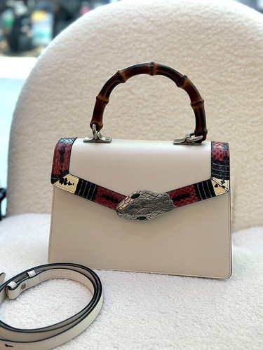 Authentic gucci leather bamboo - authentic,