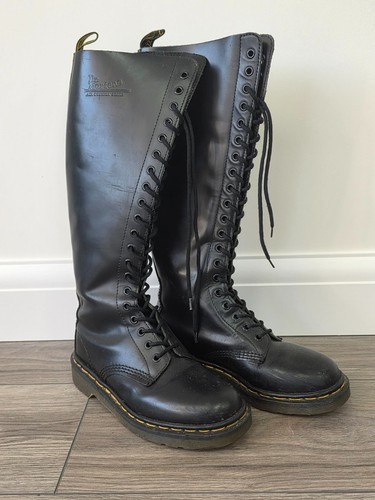 Martens black leather 20 - black,