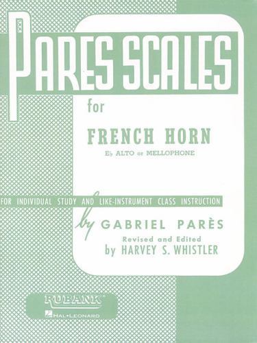 Pares scales for - french, horn