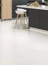 Blanco Matt Porcelain Floor Tile 75cm x 75cm x 9.5cm
