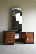 Antique Art Deco Walnut