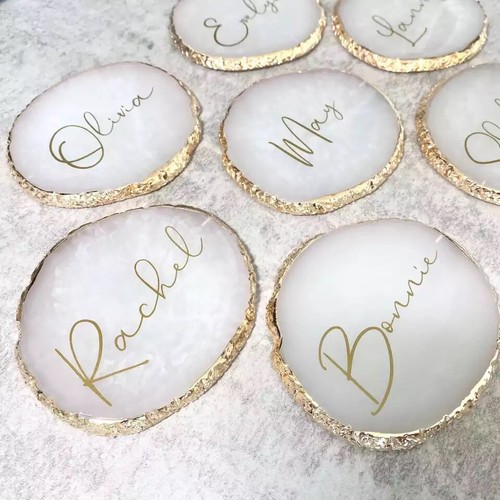 Personalised resin style agate - personalised,