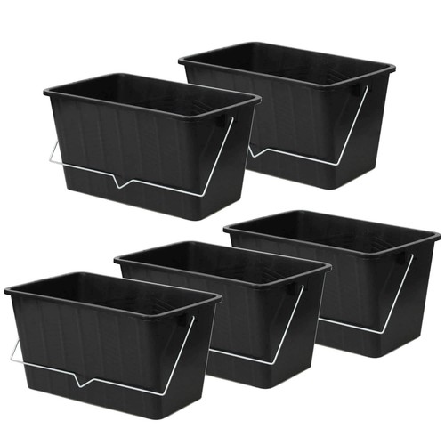 5pcs 15l black paint - 5pcs, scuttle
