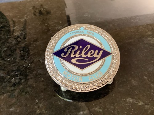 Riley motor club vintage - vintage, badge