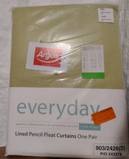 Argos: Lined Pencil Pleat