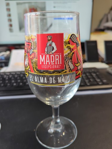 Madri beer glass alma de - beer,