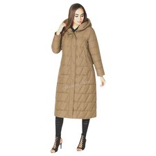 Ladies Womens Coat Long Parka