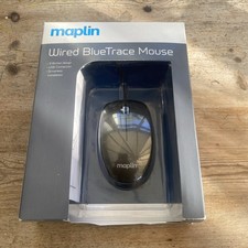 Maplin Wired Blue Trace Mouse